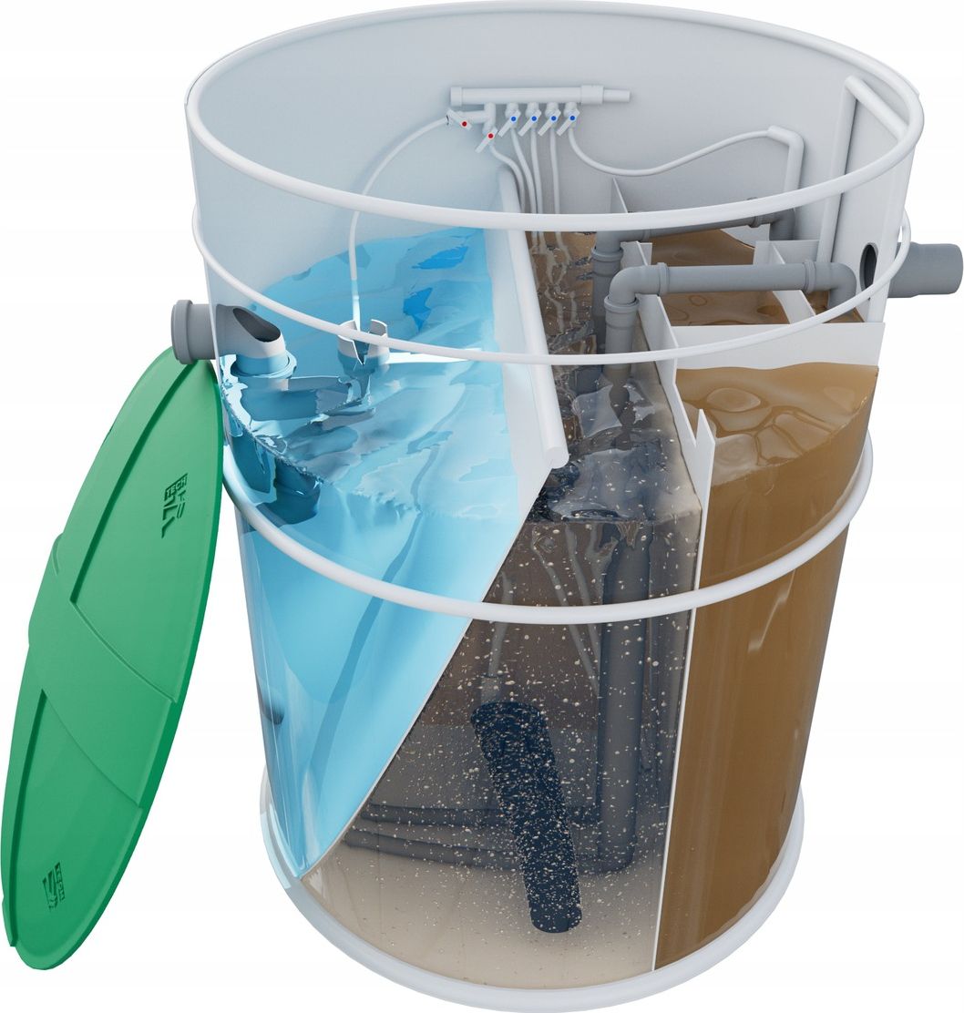 Eko House Przydomowa biologiczna oczyszczalnia ścieków 4-10 osób