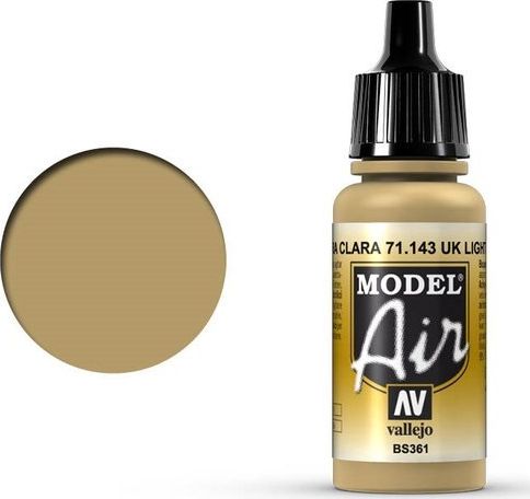 Vallejo Vallejo Model Air UK Light Stone 71.143 uniwersalny