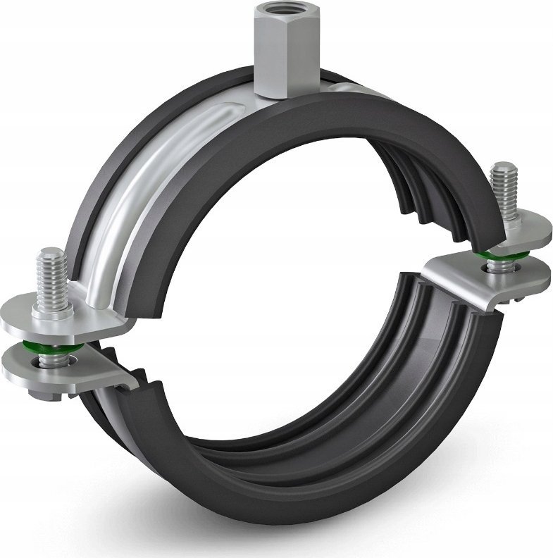 Niczuk Uchwyt pojedynczy DUO SKR z gumą 4'' (108-115mm) [ 25 ]