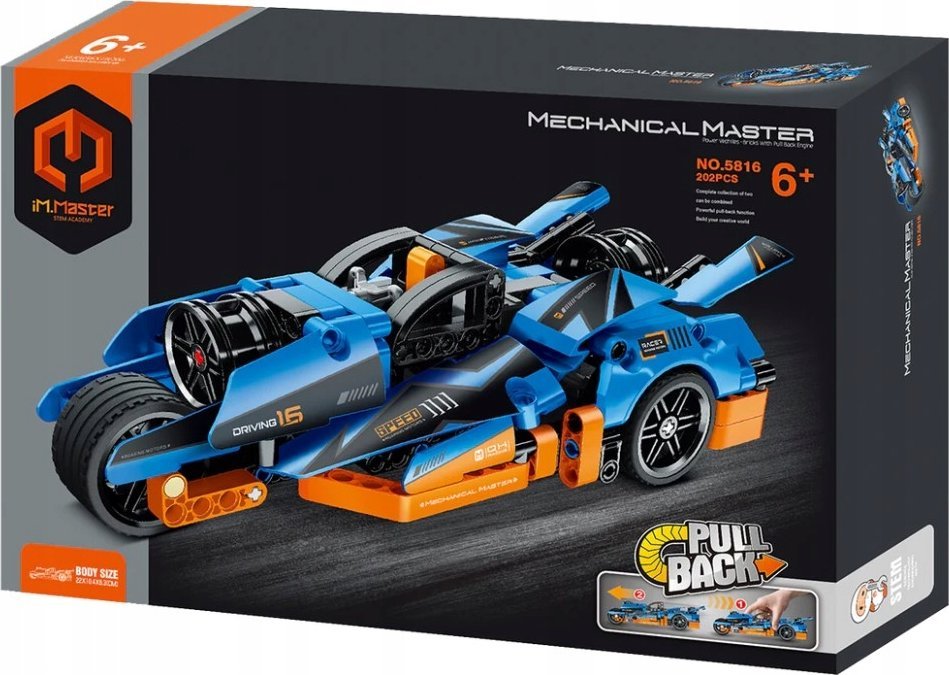 IM.MASTER klocki motocykl niebie.202el 5816 40714