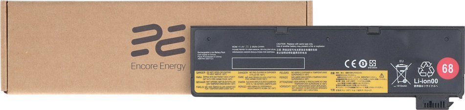 Bateria Nowa bateria Encore Energy do Lenovo ThinkPad T440 T450 T460 T550 X240 X250 L450 L460 24Wh 11.4V 2060mAh 45N1124
