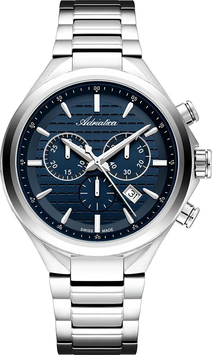 Zegarek Adriatica Zegarek męski Adriatica A8334.5115CH srebrny
