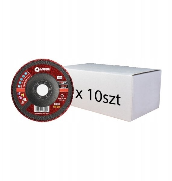 ANDRE KRĄŻEK SZLIFIERSKI CBS 125mm SOFT - BLACK