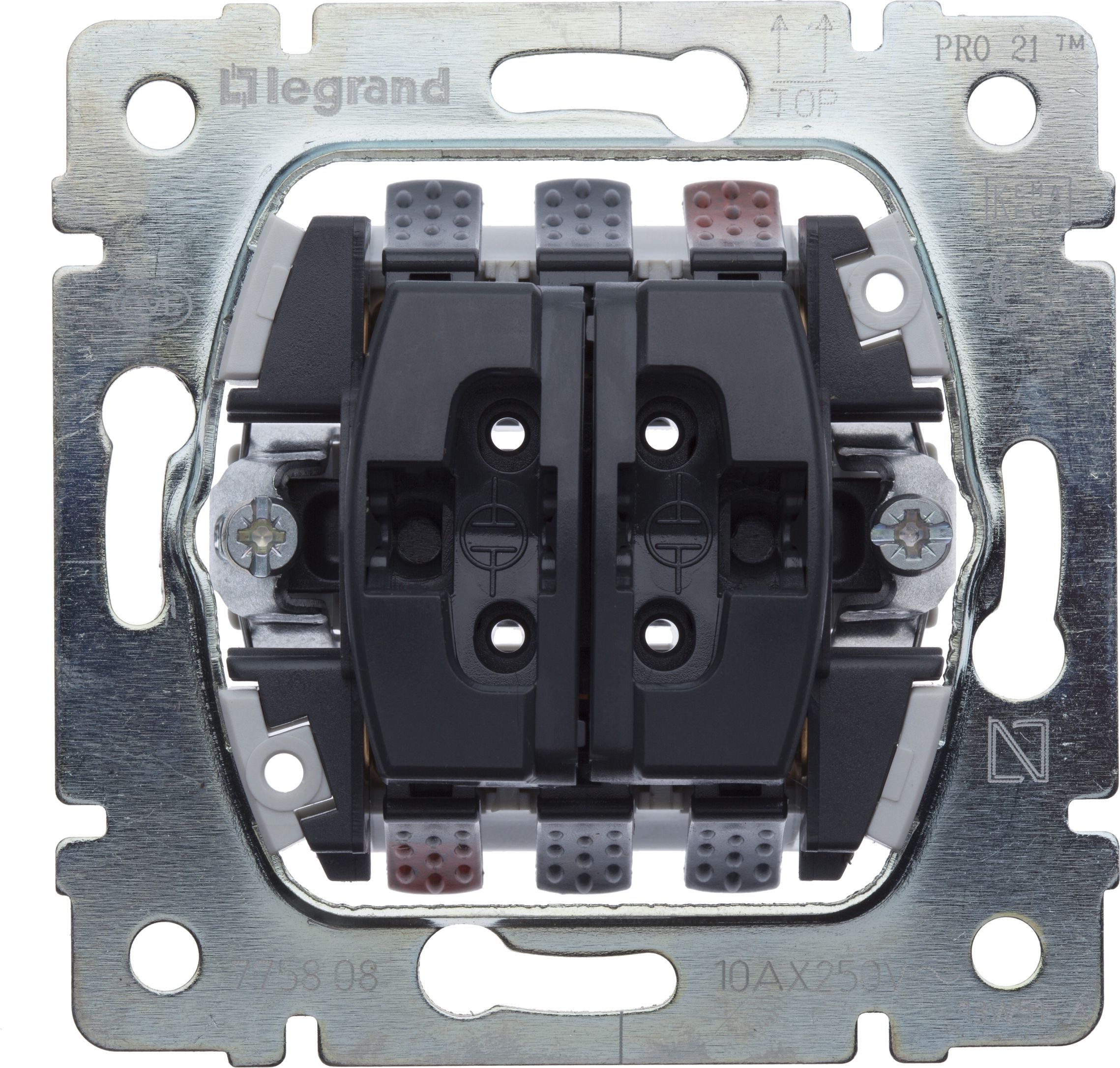 Legrand Łącznik podtynkowy podwójny schodowy mechanizm Sistena Life (775808)