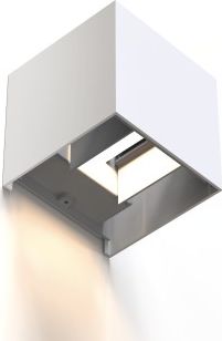 Kinkiet Hama KINKIET WIFI KWADRATOWY, 10 cm, IP 44 DO WNĘTRZ I NA ZEWNĄTRZ, BIAŁY