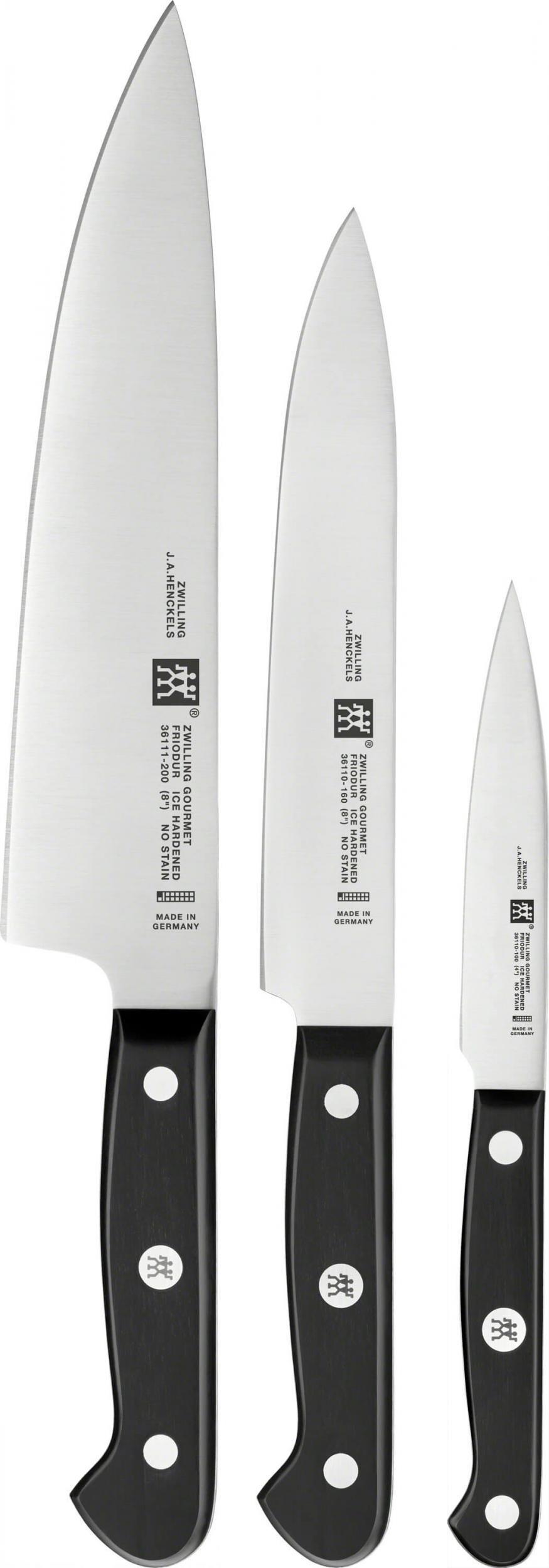 Zwilling Zestaw 3 noży Zwilling Gourmet