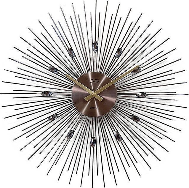 JVD Zegar ścienny JVD HT431.2 z kryształkami, średnica 49,5 cm