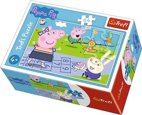 Trefl Puzzle 54 mini Wesoły dzień Świnki Peppy 3