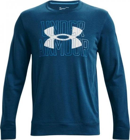 Under Armour Bluza Under Armour UA Rival Terry Logo Crew M 1370391 458, Rozmiar: S