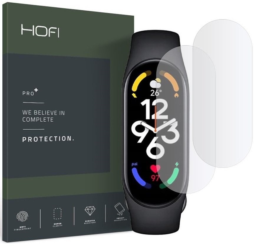 2x Folia Hydrożelowa Ochronna do Xiaomi Mi Band 7 - Idealna Ochrona Ekranu