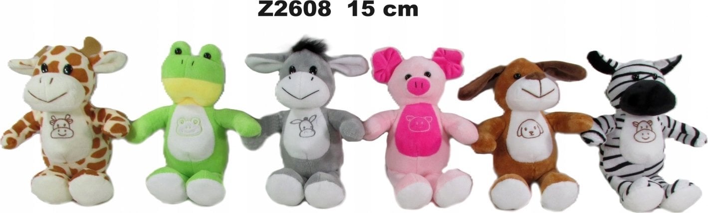 Sunday Zwierzęta Z-2608 6rodz 15cm 168498