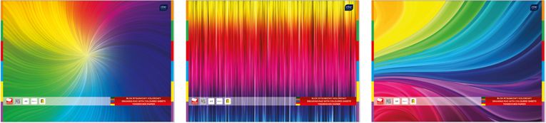 Interdruk Blok rysunkowy A3 20k kolorowy