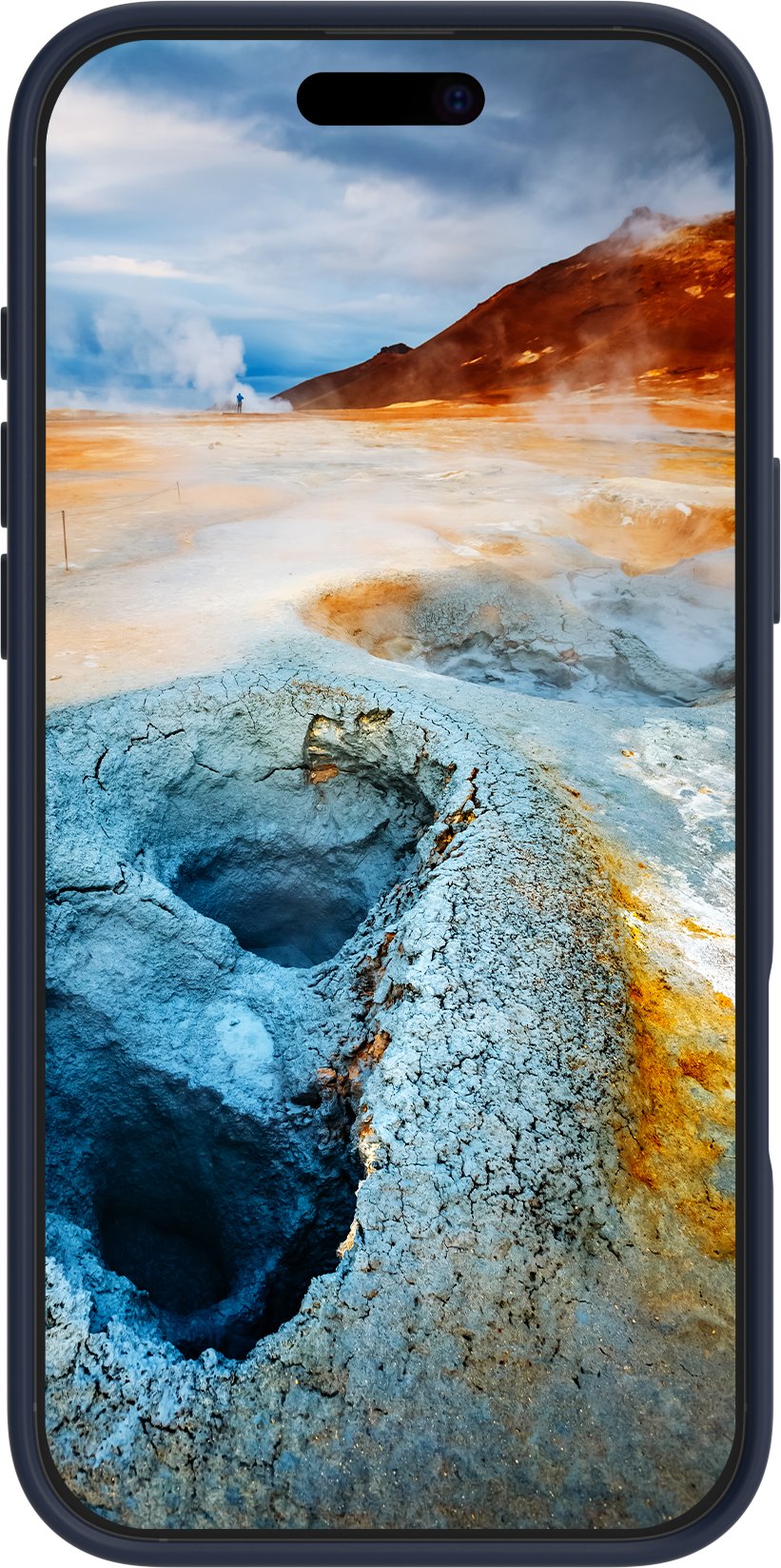 dbramante1928 Iceland Ultra D3O MagSafe - iPhone 16 - Blue, Cover, Apple, iPhone 16, 15.5 cm (6.1"), Blue