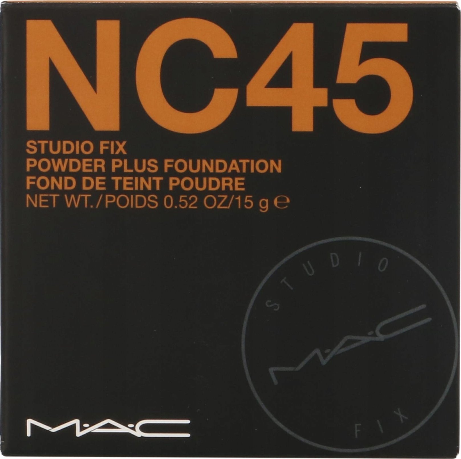 MAC MAC Studio Fix Powder + Foundation 15g. NC45