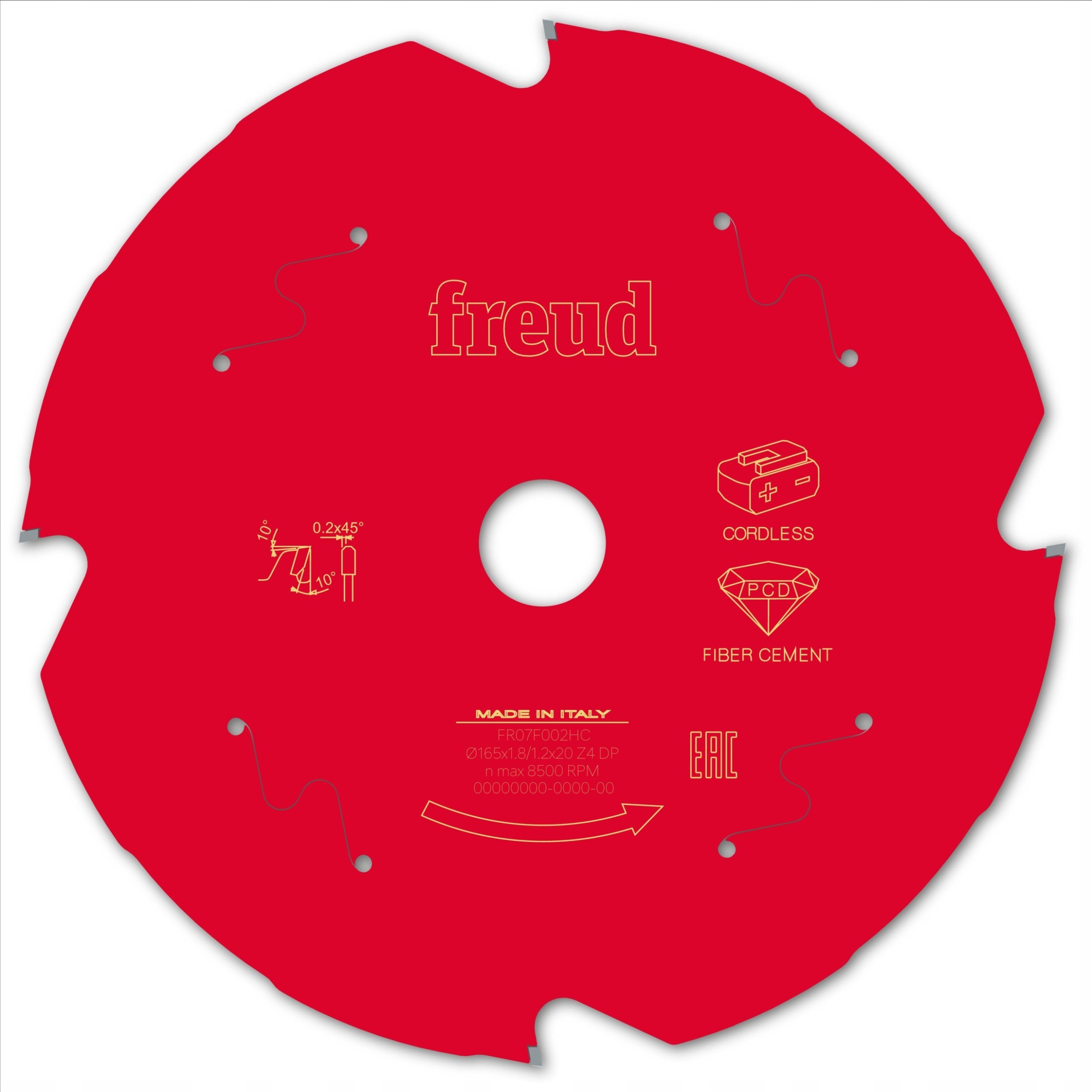 Tarcza Pil. FR07F002HC 165X1,8X20-4