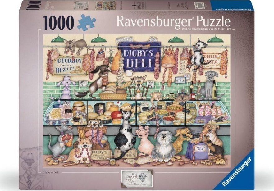 Ravensburger Puzzle Psy 1000 elementów