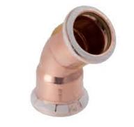 Geberit Kolano 45° Mapress Kupfer Gas Ø=22mm - 34516
