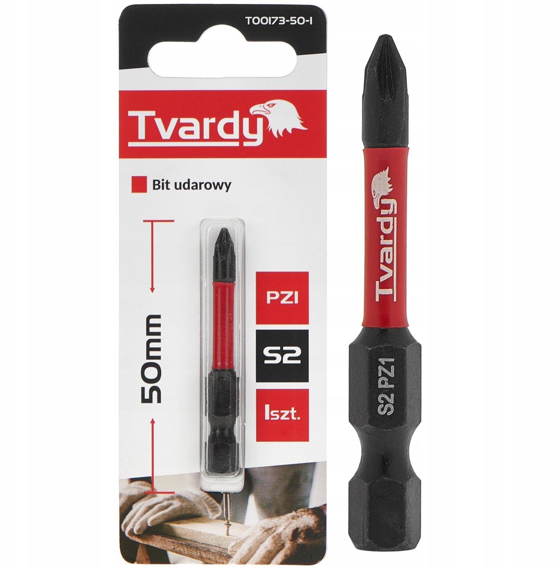 Bit udarowy PZ1 50mm S2 (1/10/50/500)