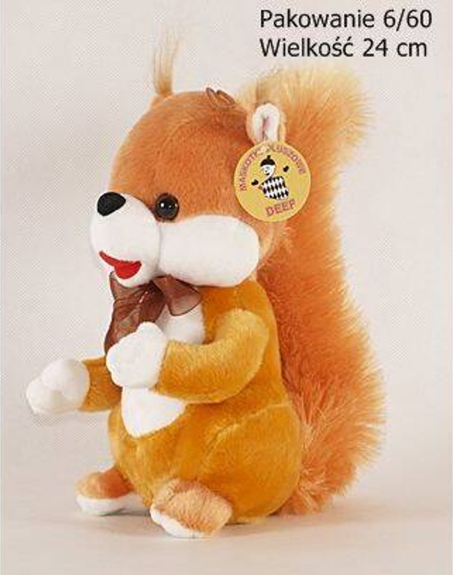 Deef Maskotka Wiewiórka duża 03264