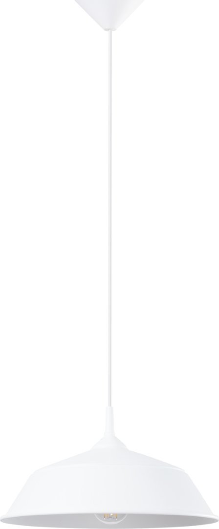 Lampa wisząca Sollux Lighting SOLLUX Lampa wisząca FRIKA biała 1 x E27 SL.1327