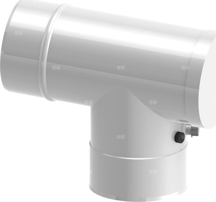 Jeremias Trójnik rewizyjny z króćcem po. 87st. 80/125