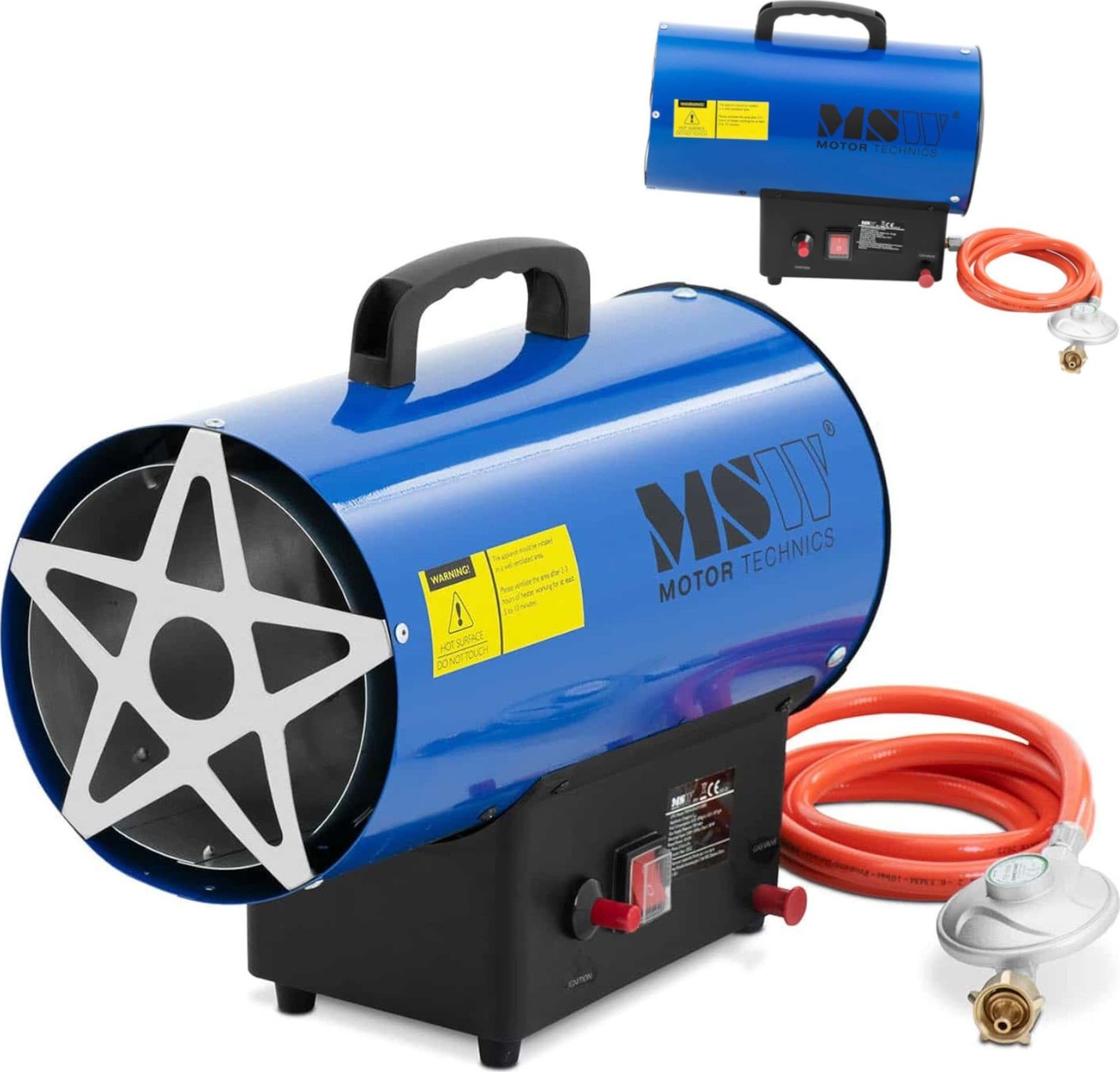 MSW Nagrzewnica dmuchawa gazowa grzejnik gazowy 15kW