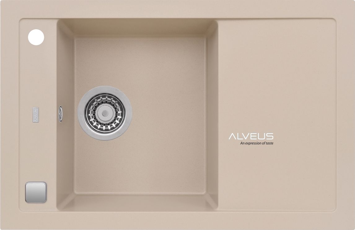 Zlewozmywak Alveus Formic 30 granitowy pebble