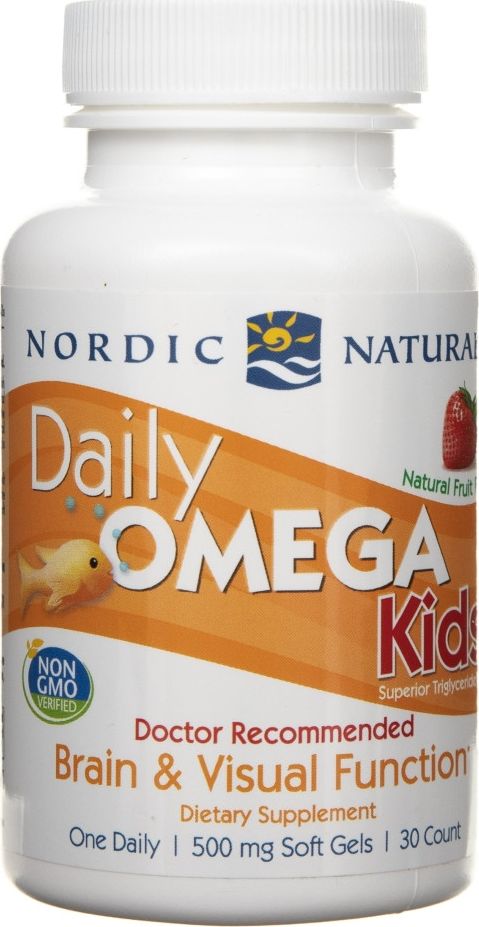 Nordic naturals Nordic Naturals Daily Omega Kids - 30 kapsułek