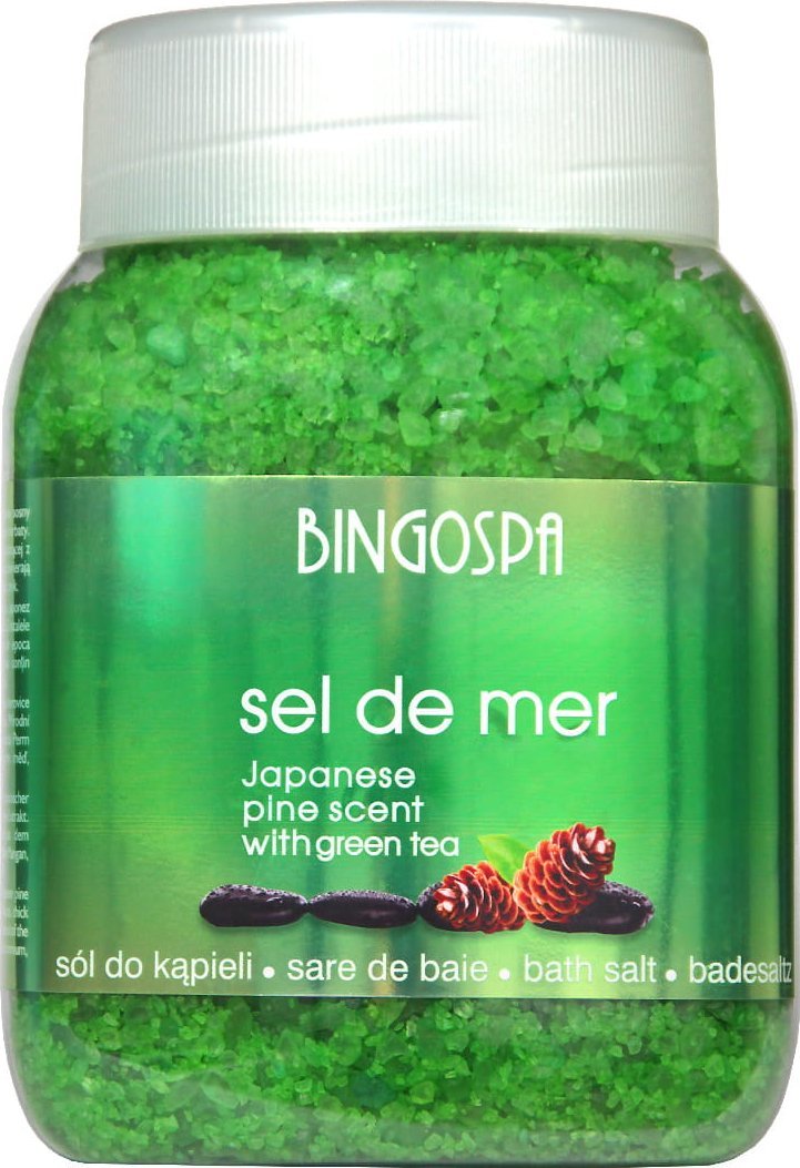 BingoSpa Sól do kąpieli Sel de Mer Leśna z ekstraktem z Pu-erh 1350g