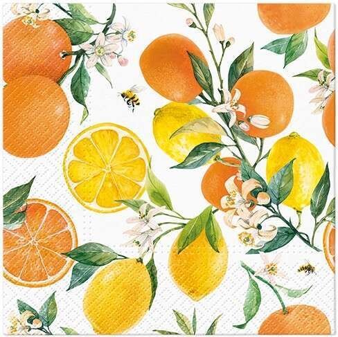 Art-Pol Pl Serwetki Citrus With Bees