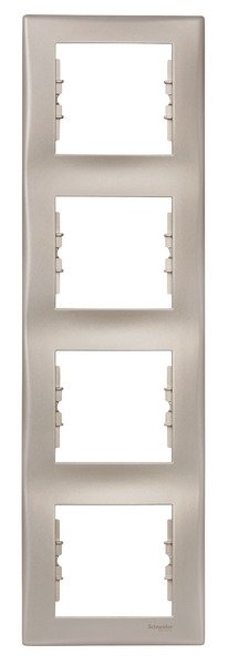 Schneider Electric Ramka poczwórna Sedna satyna SDN5802068