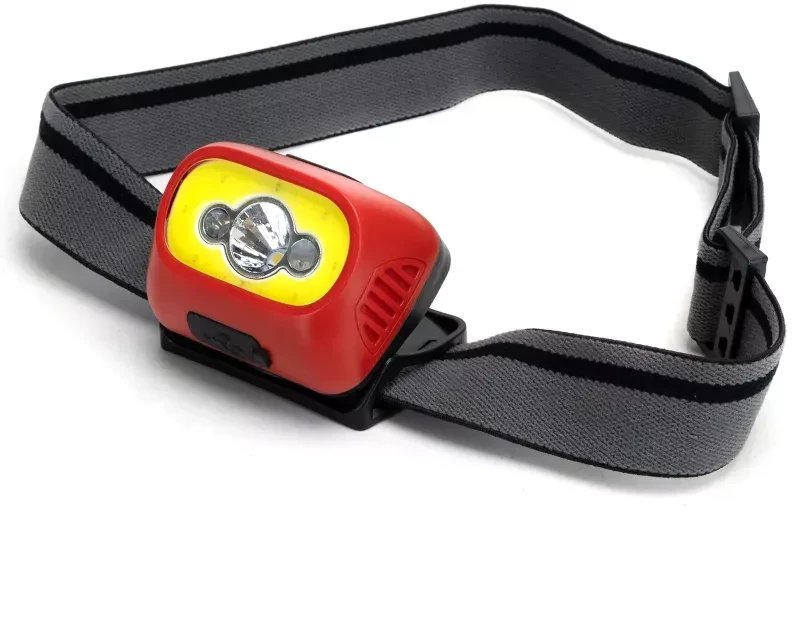 Czołówka 3.5W/350lm 3 rodzaje oświetlenia lampka ładowana z portu USB