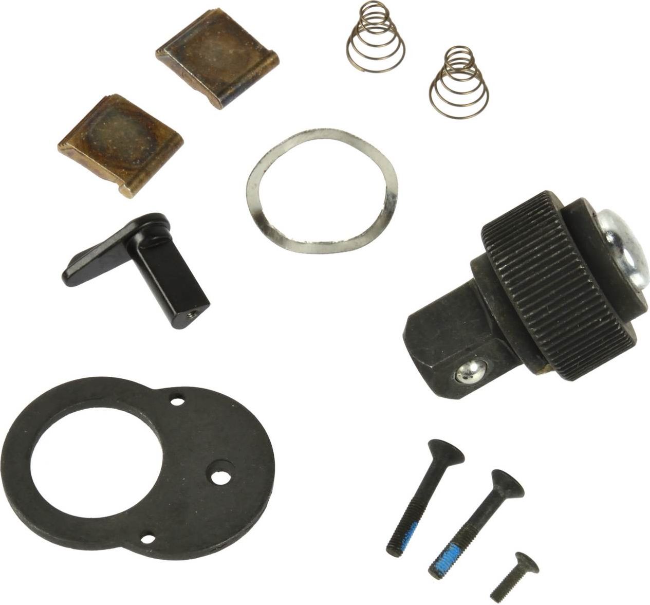 Geko Zestaw naprawczy do grzechotki wygiętej 1/2" (100)