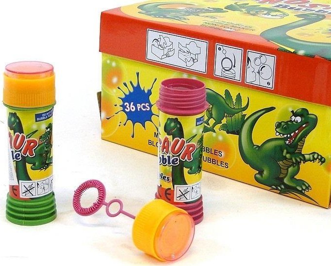Bańki mydlane dino (36szt)