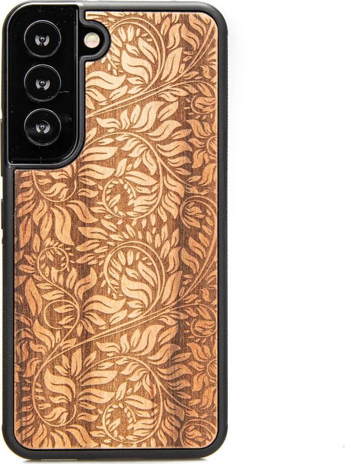 BeWood Drewniane Etui Samsung Galaxy S22 LIŚCIE JABŁOŃ