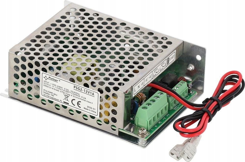 PSG2-12V1A PULSAR Zasilacz impulsowy 13.8V/1A do zabudowy