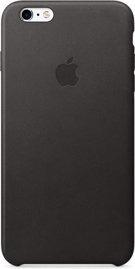 Apple Etui Leather Case do Apple iPhone 6s Plus, Czarne (MKXF2ZM/A)