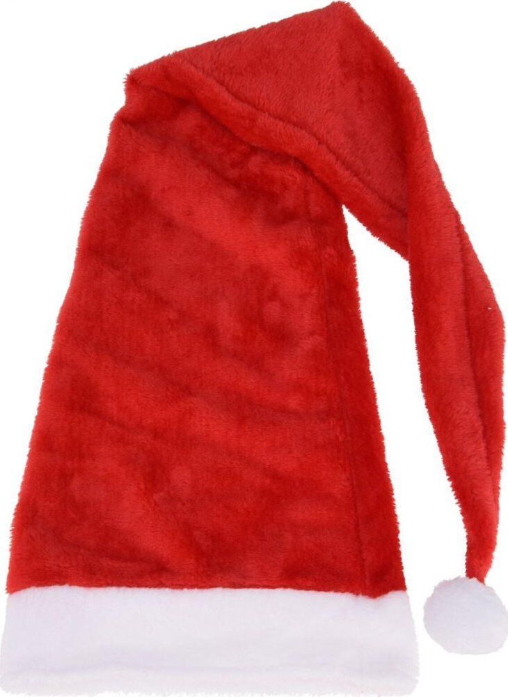 Christmas decoration Czapka świąteczna mikołaja pluszowa 125cm