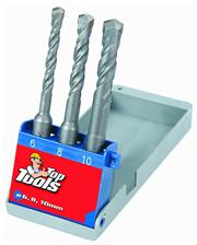 Wiertło Top Tools do betonu SDS+ 6 10 8mm zestaw (5110-03)