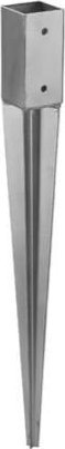 Domax Podstawa słupa kotwa wbijana do ziemi stalowa 100x900mm