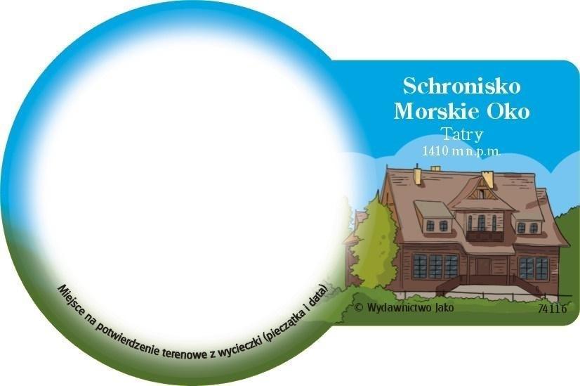 Wydawnictwo Jako Magnes lodówkowy - Schronisko Morskie Oko