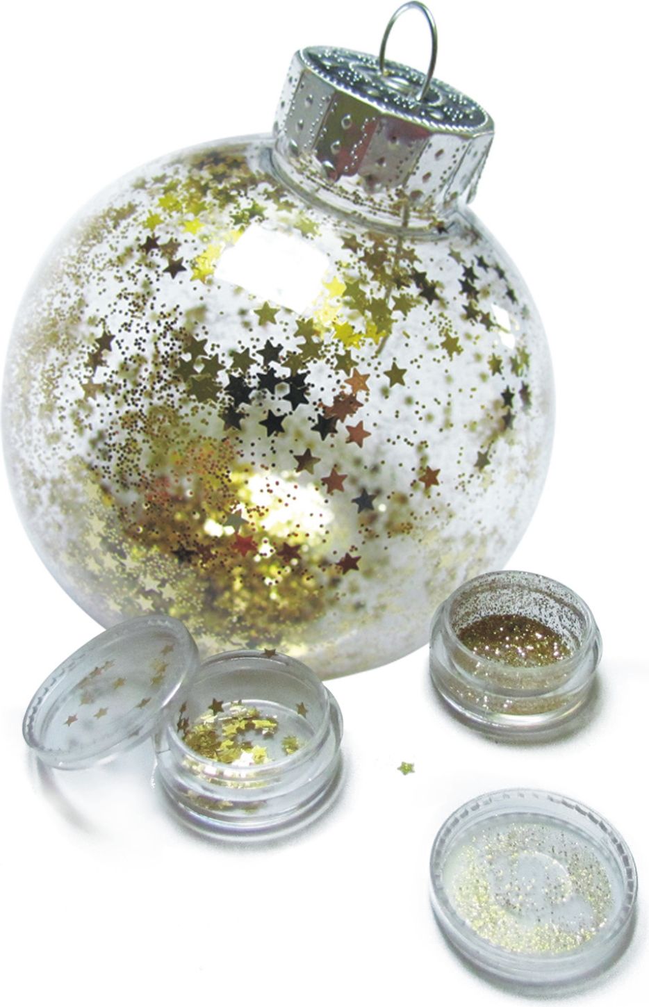 Arpex Bombka przeźroczysta 8cm