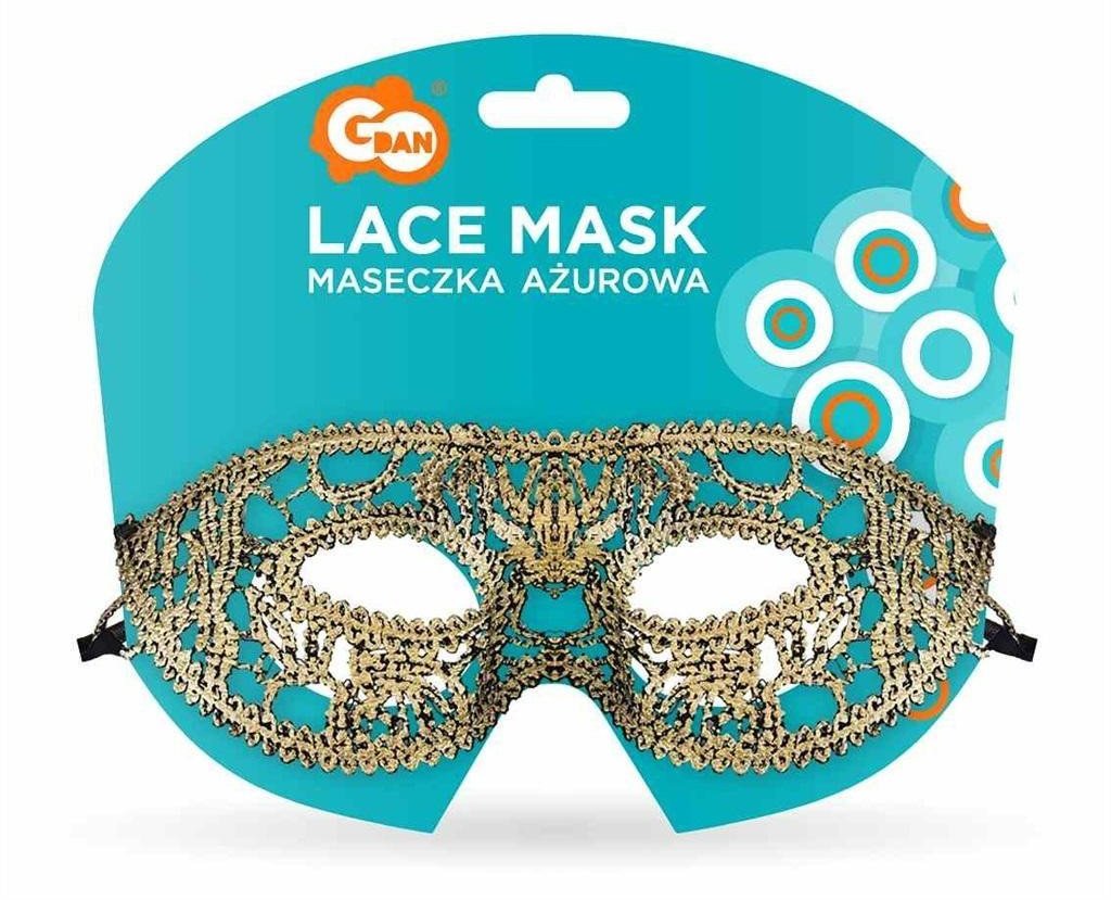 Maseczka ażurowa Złota Dama
