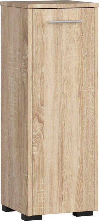 Fabryka Mebli Akord Szafka łazienkowa stojąca FIN 30 cm 1 drzwi 2 półki - dąb sonoma