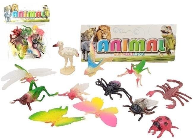 Zwierzęta insekty - zestaw 12szt