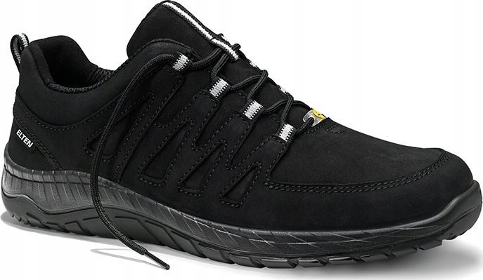 Elten Batai ELTEN Maddox Black Leather Low ESD O2 40