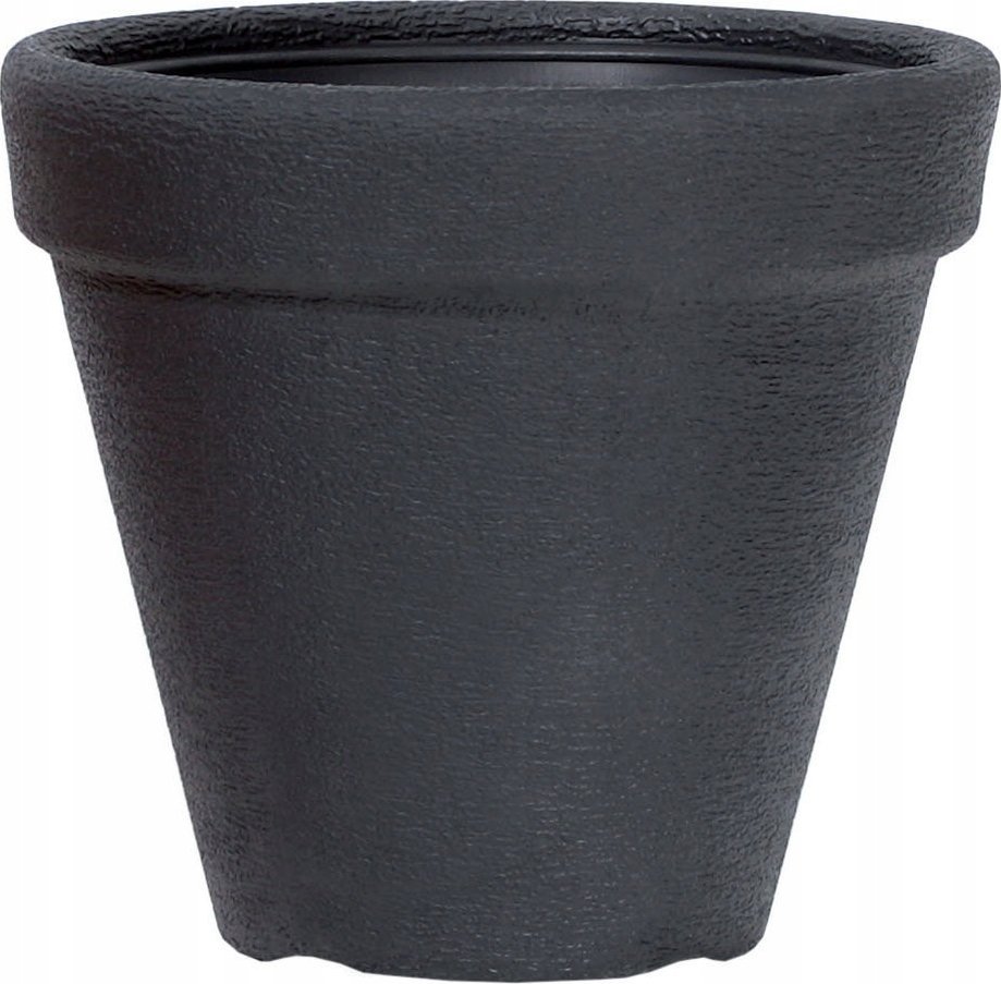Prosperplast Doniczka okrągła CLASSIC DBC40-S433, Kolor Antracyt, Prosperplast, Wymiary 40x34 cm