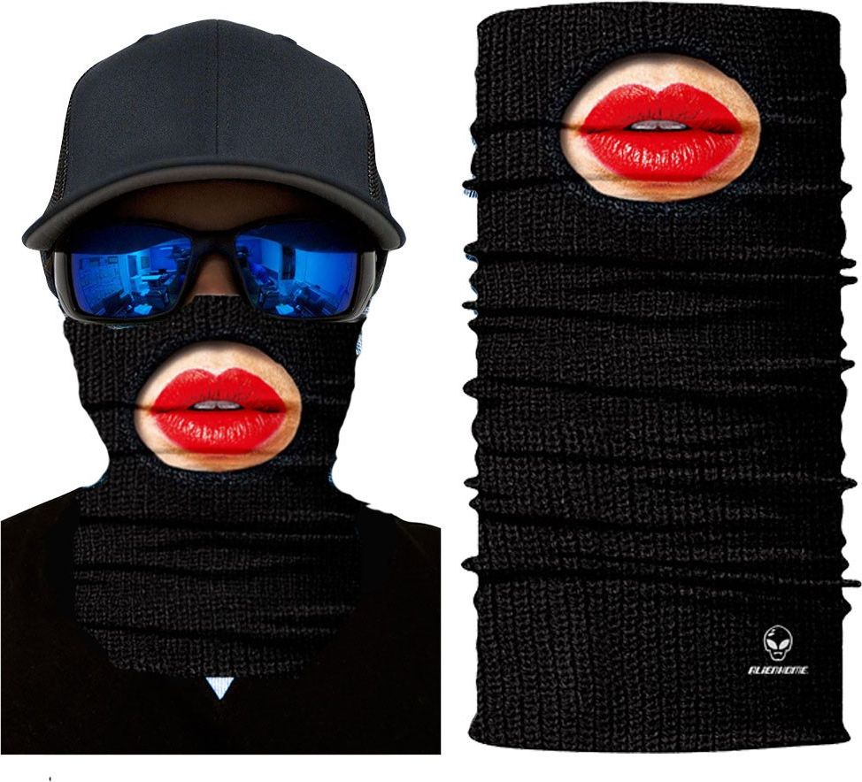 Pan i Pani Gadżet Chusta Red Lips r. uniwersalny (5)