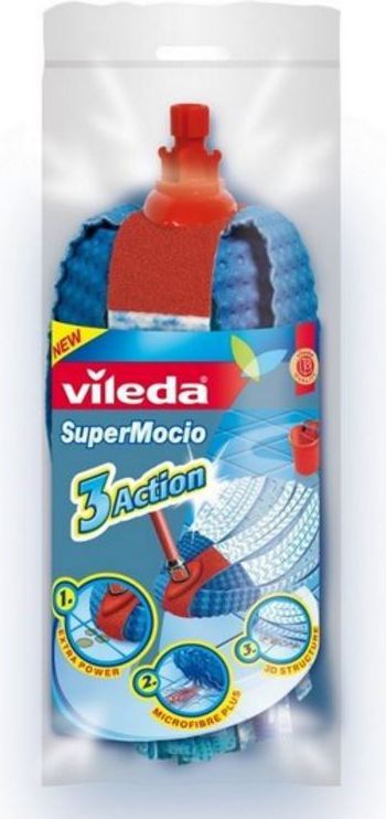 Vileda Wkład SuperMocio 3Action Velour (137477)