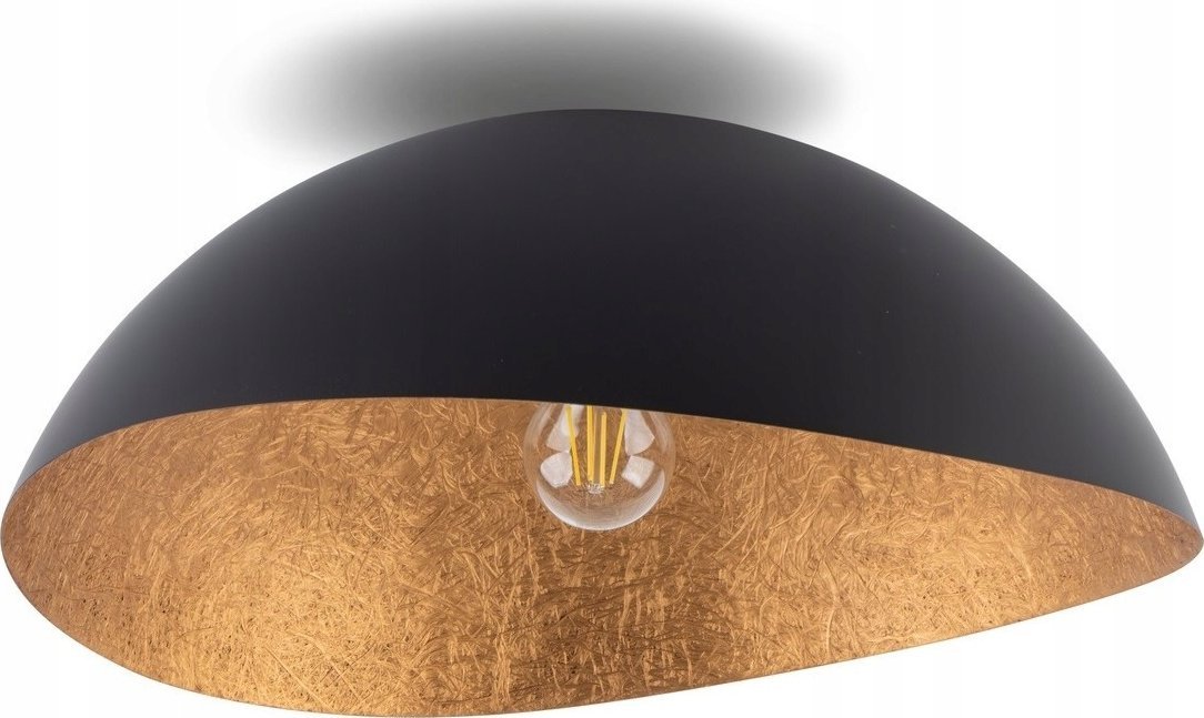 Lampa sufitowa Sigma Sigma Solaris S 40604 plafon lampa sufitowa 1x60W E27 czarny/miedziany